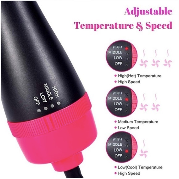 3-in-1 Hair Dryer & Hair Curler/Straightener 💫 - Picture 6 of 10